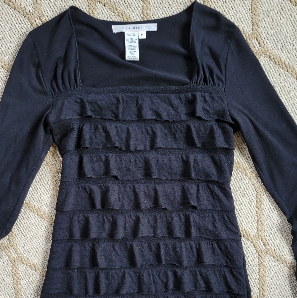 Max Studio long sleeve shirt size M